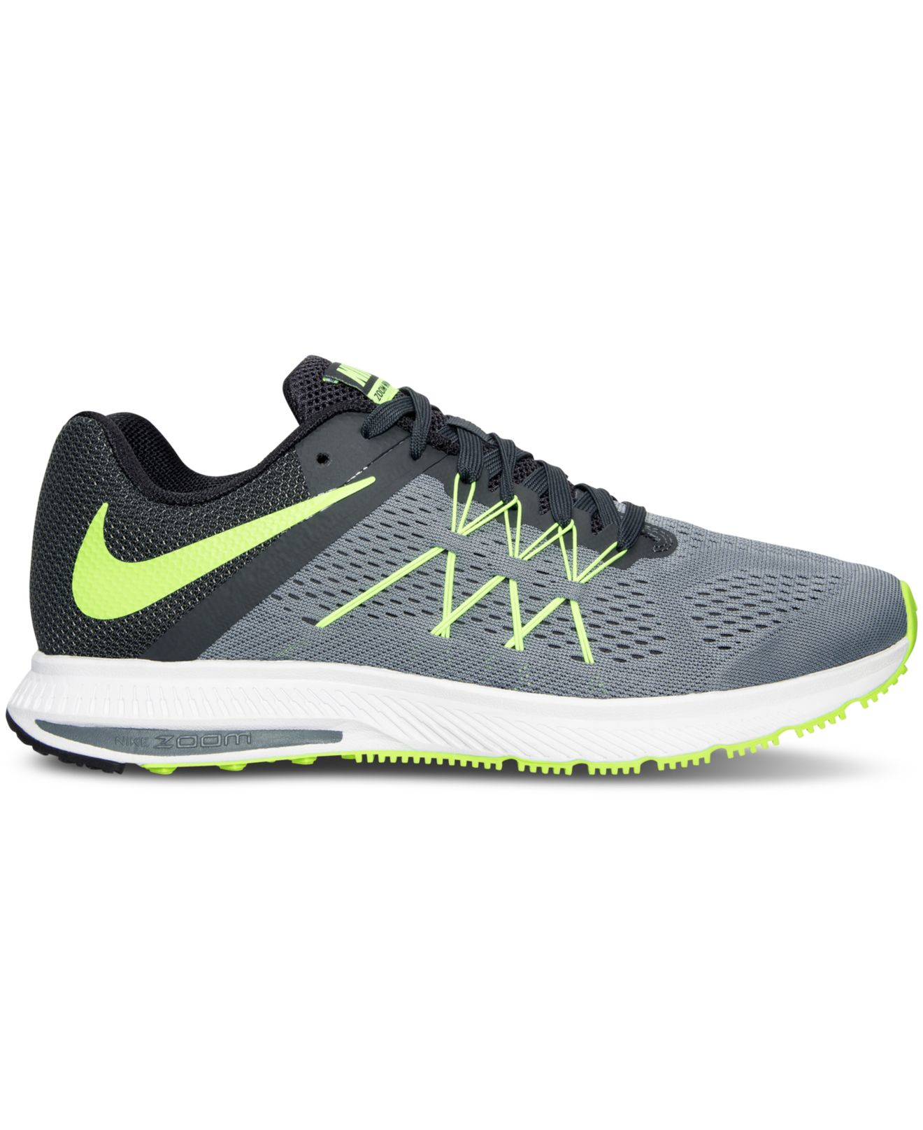nike men's zoom winflo running shoes